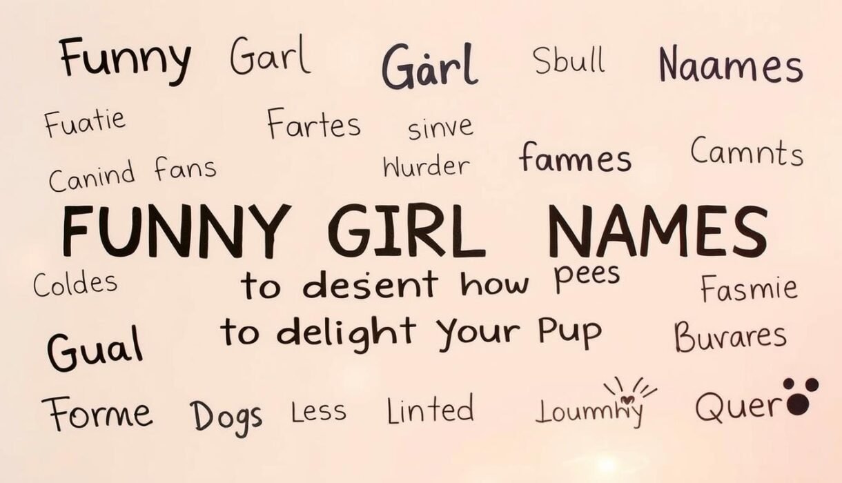 funny girl dog names