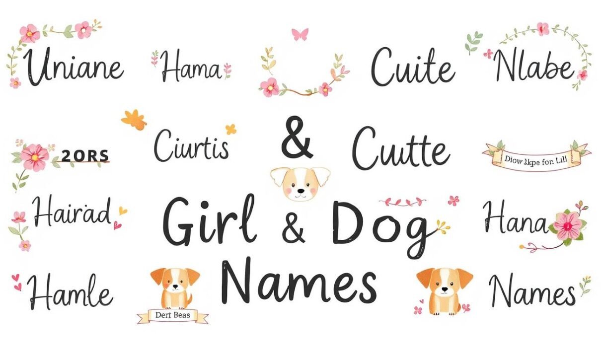 Unique & Cute Girl Dog Names